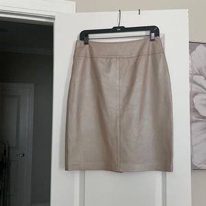 🆕 ESCADA Margaretha Loy Lambskin leather skirt